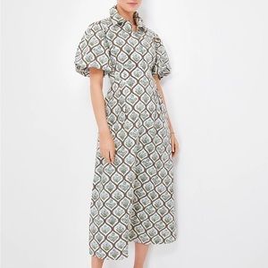 The Delaney Dress in Porcelain Bouquet Size M